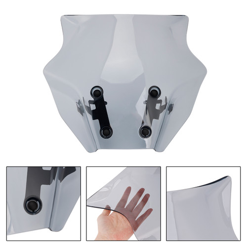 Windshield WindScreen Fairing fit for Yamaha MT-07 2025-2026 Gray