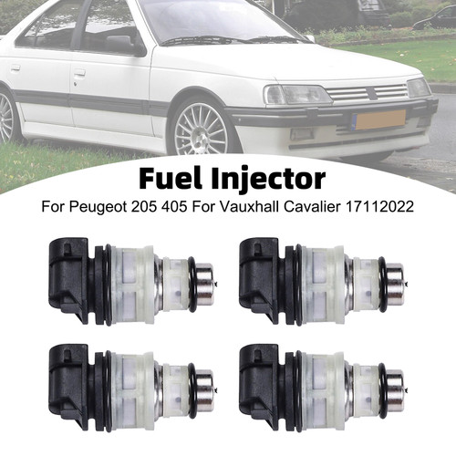 4Pcs Fuel Injector For Peugeot 205 405 For Vauxhall Cavalier 17112022