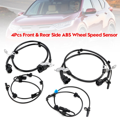 4Pcs Front & Rear Side ABS Wheel Speed Sensor For Honda CR-V 2017-2022