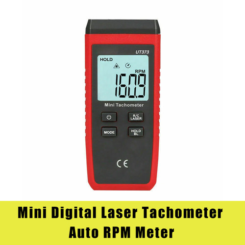 UT373 LCD Digital Mini Non-contact Laser Tachometer RPM Speed Tester