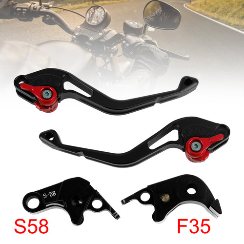 NEW Short Clutch Brake Lever fit for Suzuki GSXR60006-10 GSX-S1000/F 2015 Red