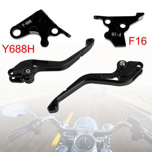 NEW Short Clutch Brake Lever fit for Yamaha FZ6 FAZER XSR 700 900 ABS Black