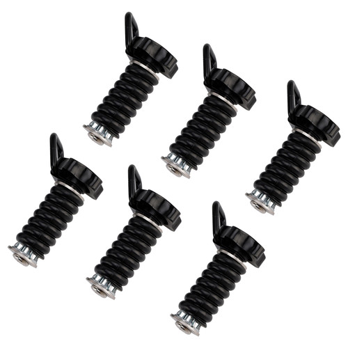 6X Tie Down Anchors Flexible Loop Lock & Ride For Polaris Rzr Sportsman 13-25