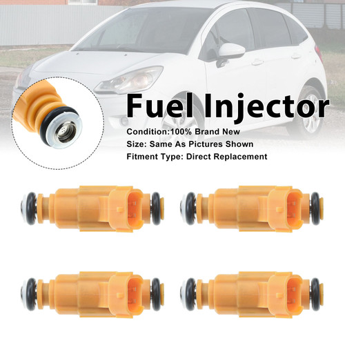 4Pcs Fuel Injector For Fiat Fiorino 2010-2016 Qubo 2010-2016 0280156427