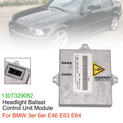 Headlight Ballast Control Unit Module 1307329082 For BMW 3er 6er E46 E63 E64