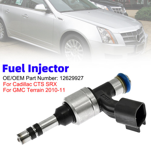 1Pcs Fuel Injector For Cadillac CTS SRX For GMC Terrain 2010-11 12629927