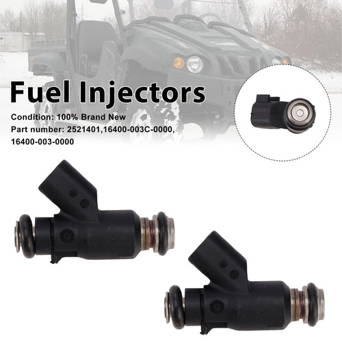 2PC 28101823 Fuel Injectors 16400-003-0000 For HiSUN EFI 400 UTV