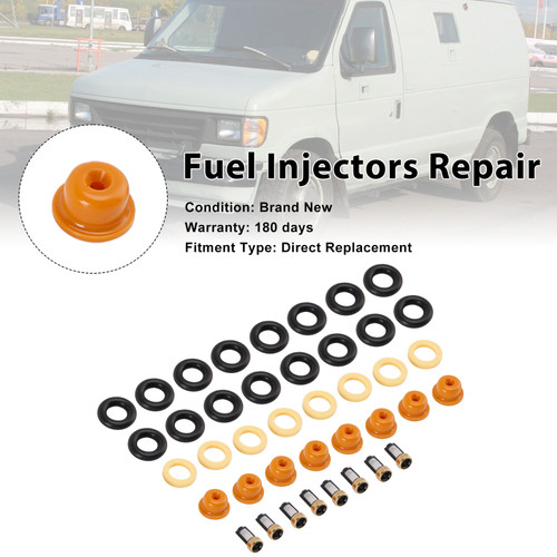 Fuel Injector Seal O-Ring 280150947 Fit Ford F-250 F-350 7.5L V8 1995-1997