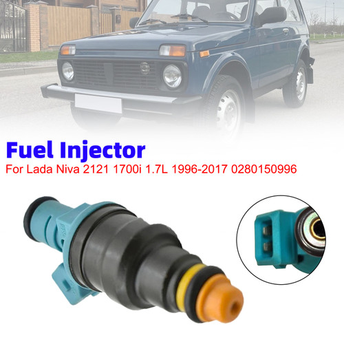 1Pcs Fuel Injector For Lada Niva 2121 1700i 1.7L 1996-2017 0280150996