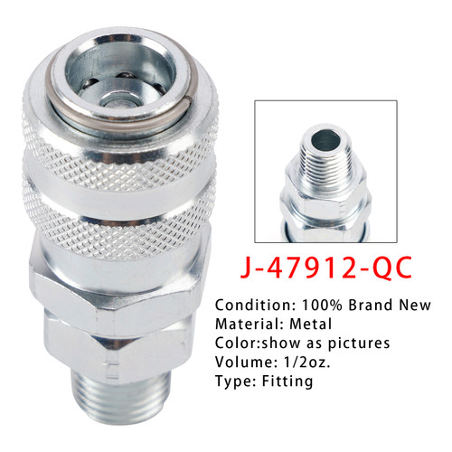 Fuel System Coupler Fitting J-47912-QC For Detroit S60 Cummins MBE900 MBE4000