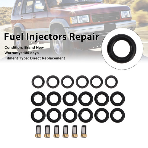 Fuel Injector Seal O-Ring 25166922 Fit Isuzu Amigo 98-00 Fit Rodeo 1998-2004