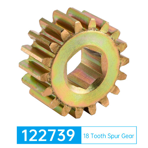 122739 Replacement 18 Tooth Spur Gear 12 DP/14.5 PA for Lippert RV Slide Out