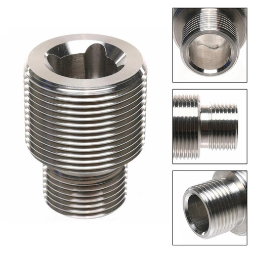 JXSS0116-SS Oil Filter Adapter 13/16"-16 to 1 1/8"-16 1R-1807