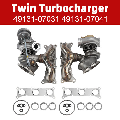 49131-07031 49131-07041 Twin Turbocharger for BMW 335 335i E90 E91