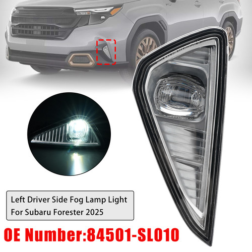 Left & Right Fog Lamp Light 84501-SL010 84501-SL000 For Subaru Forester 2025