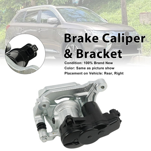 Rear Right Brake Caliper 4605C044 Fit Mitsubishi Outlander MK3 2013-2021 w/Motor