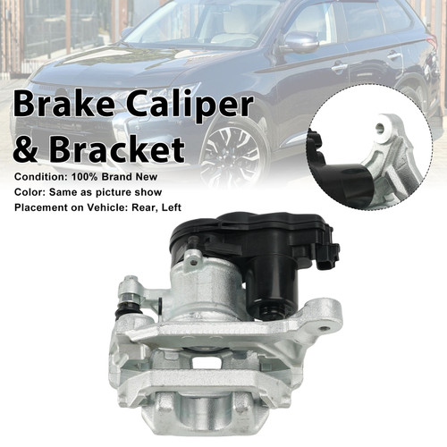 Rear Left Brake Caliper 4605C043 Fit Mitsubishi Outlander MK3 2013-2021 w/Motor