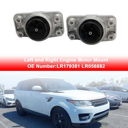 Left and Right Engine Motor Mount LR179381 LR056882 For Land Rover Range Sport
