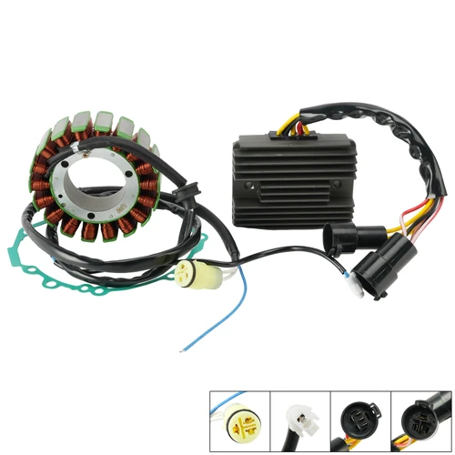 Stator Regulator Rectifier with Gasket For Kawasaki ZX12R Ninja ZX1200 2000-2001