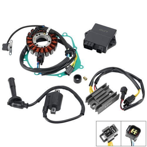 Stator Regulator CDI Box Ignition Coil Gasket For Suzuki DRZ400 DR-Z400S 00-24