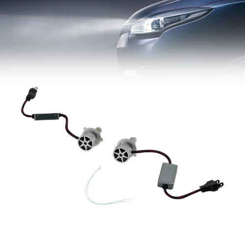 LED Headlight Bulb Kit High Low Beam Lamp H4 12V 75W 6500K For HELLA