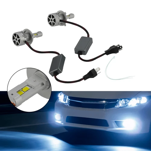LED Headlight Bulb Kit High Low Beam Lamp H4 12V 75W 6500K For HELLA