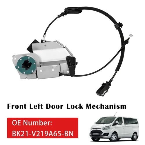 Front Left Door Lock Mechanism BK21-V219A65-BN For Ford Transit Custom MPV Bus 2012-