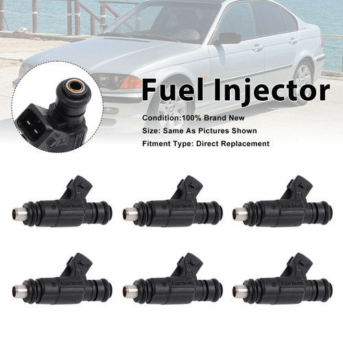 6Pcs Fuel Injector For BMW 3 Series M3 2000-2006 Z3 2001-2003 0280156052