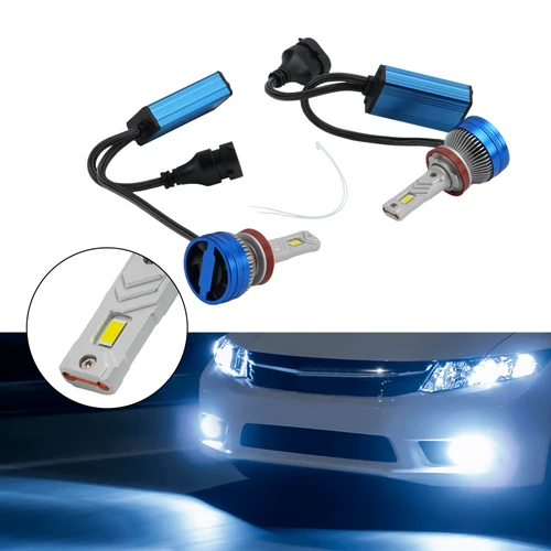LED Headlight Bulb Kit High Low Beam Lamp H11 24V 65W 6500K For HELLA