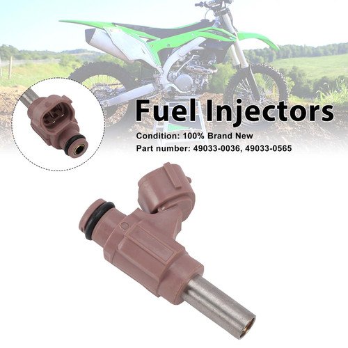 49033-0036 Fuel Injectors 49033-0565 For Kawasaki KX450F Ninja H2 SX SE+