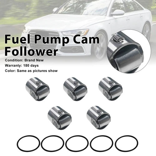 5PCS High Pressure Fuel Pump Cam Follower 06H109311B Fit VW Fit AUDI 711024410