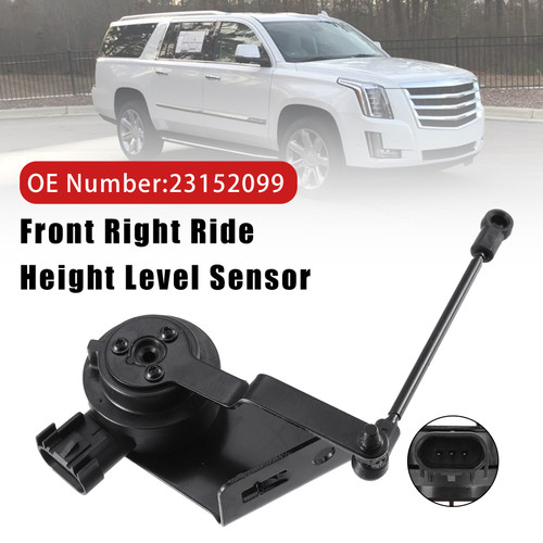 Front Right Ride Height Level Sensor 23152099 for Chevy Silverado GMC Sierra 1500