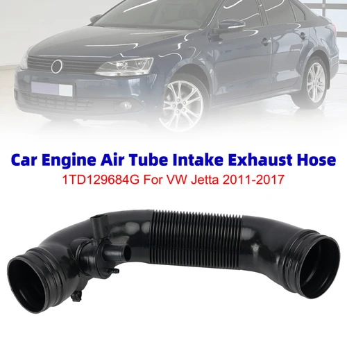 Car Engine Air Tube Intake Exhaust Hose 1TD129684G For VW Jetta 2011-2017