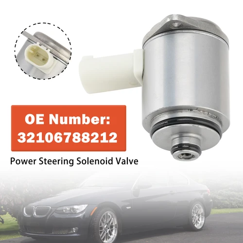 Power Steering Solenoid Valve 32106788212 For BMW 328I 335I 09-13 535I 550I 11-16