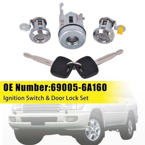Ignition Switch & Door Lock For Toyota Landcruiser HZJ 75 Series 1990-2006