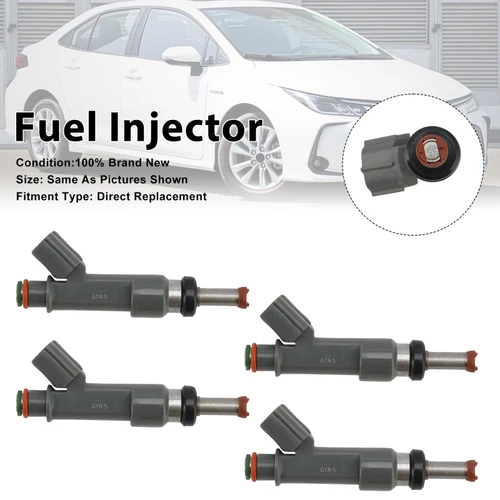 4Pcs Fuel Injector For Toyota Corolla 2020-25 Prius 2016-2022 23250-37080