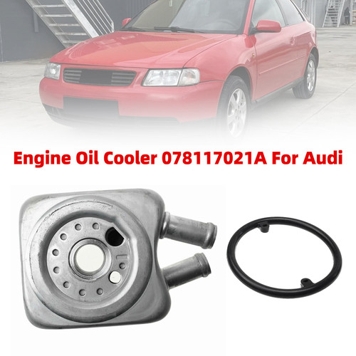 Engine Oil Cooler 078117021A For Audi
