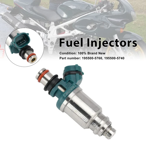 Fuel Injectors 195500-5760 195500-5740 For Suzuki TL1000 98-03 RSV1000