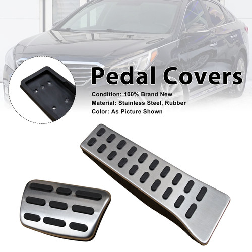 Pedal Set Pedals Pedal Caps For Hyundai Sonata For Kia Sorento 2016-2024
