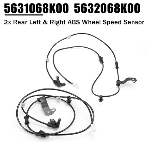 2x Rear Left & Right ABS Wheel Speed Sensor for Suzuki Alto VII 2009-2025 1.0