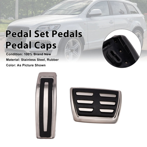 Pedal Set Pedals Pedal Caps For Porsche Cayenne 9PA 2002-10 92A 2010-18