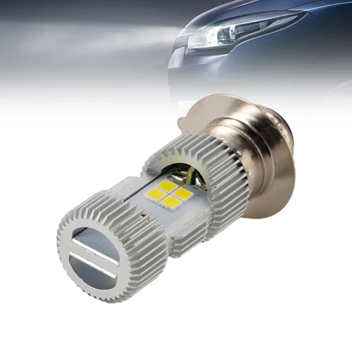 Motorcycle LED Headlight Bulb High Low Beam Lamp M5 12V 6W 6500K For HELLA