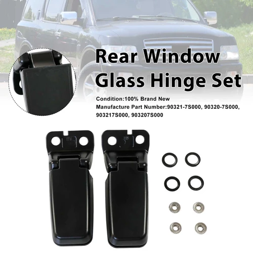 Rear Liftgate Glass Hinge Set For Infiniti QX56 5.6L V8 2004-2010 90320-7S000