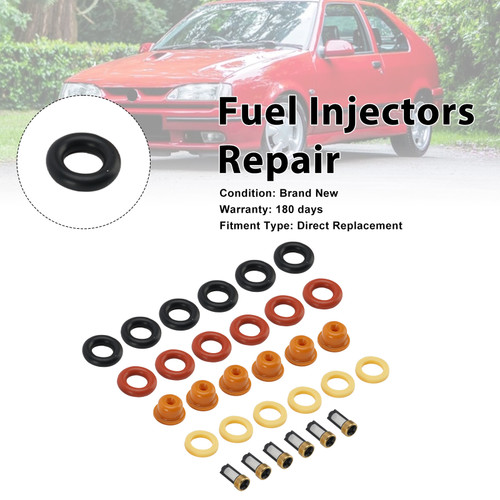 Fuel Injector Seal O-Ring 0280150830 Fit Renault 19 1989-2001 Clio 1991-1996
