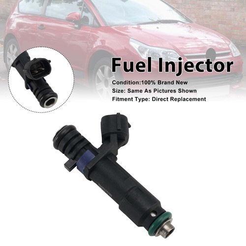 1Pcs Fuel Injector For Citroën C4 Coupe 2006-07 C5 II 2004-2008 9660275780