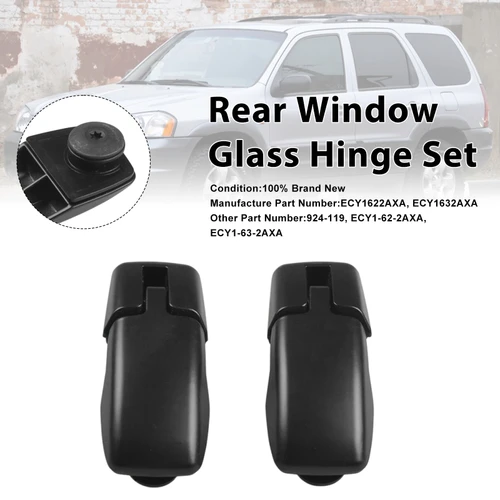 Rear Liftgate Glass Hinge Set For Mazda Tribute 2001-2006 ECY1622AXA ECY1632AXA