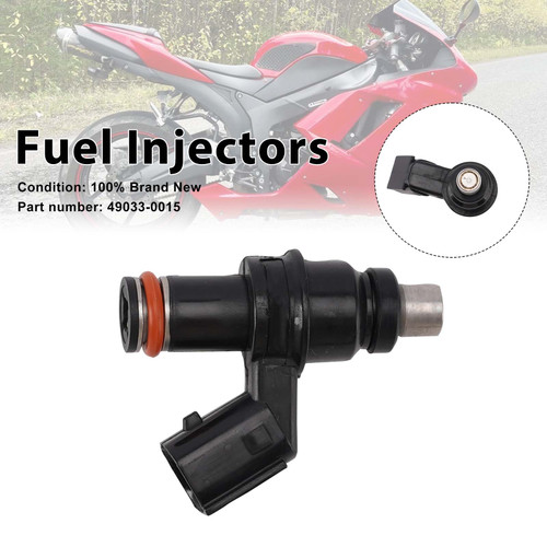 Fuel Injectors 49033-0015  For Kawasaki Ninja ZX6R ZX600R ZX600P 07-12