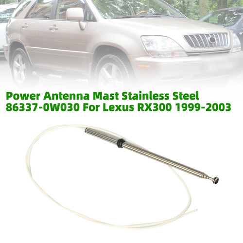 Power Antenna Mast Stainless Steel 86337-0W030 For Lexus RX300 1999-2003
