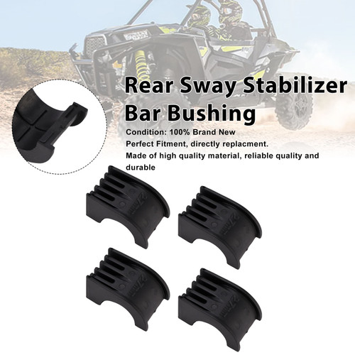 Rear Sway Stabilizer Bar Bushing fits Polaris RZR S 1000 RZR XP 15-20