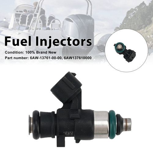 Fuel Injectors 6AW-13761-00-00 For Yamaha Outboard 225/250/300/350HP